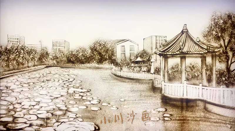 沙画作品2